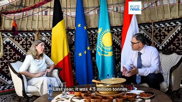 Video thumbnail for ‘Strategic friendship’: Kazakhstan and EU ambassadors look ahead after a landmark year