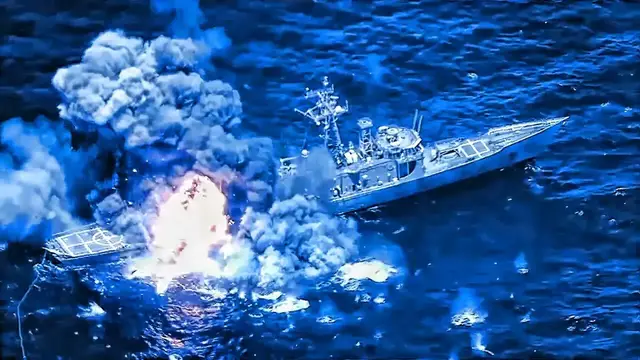 'Video thumbnail for Sinking Exercise RIMPAC 2022 • Missiles Punch Holes In Ship'