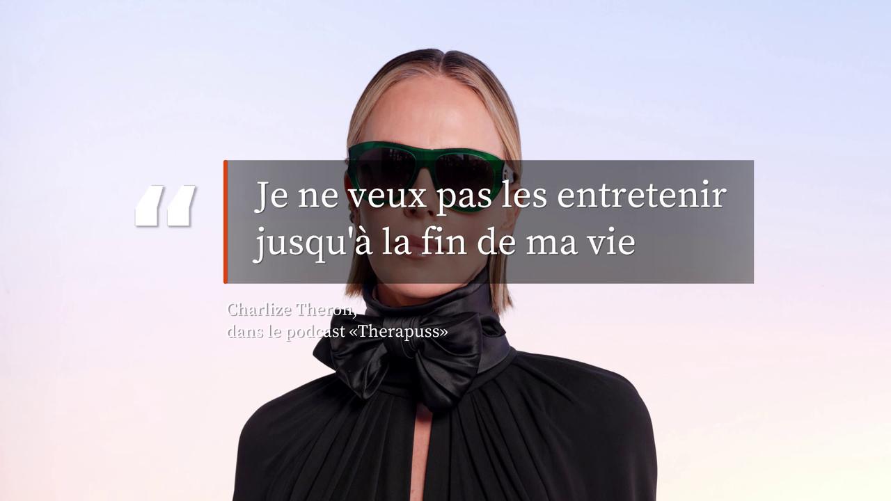 Video thumbnail for Les filles de Charlize Theron vont devoir suer pour gagner leur vie.