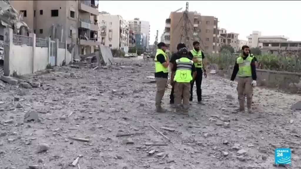 Video thumbnail for Israel, Lebanon extending ceasefire, US says, despite new Israeli strikes