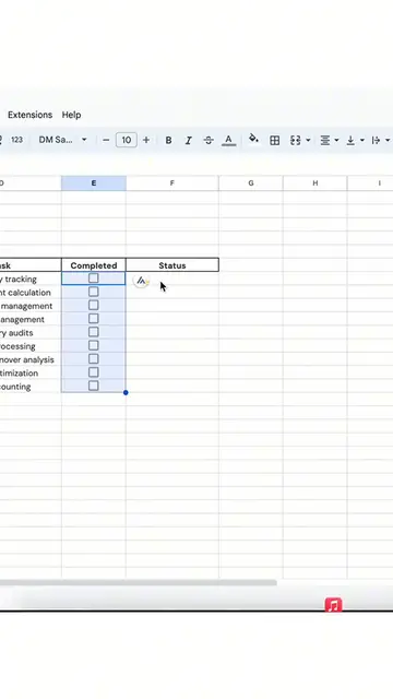 Video thumbnail for How to Create a task tracker in #googlesheets in less than a minute