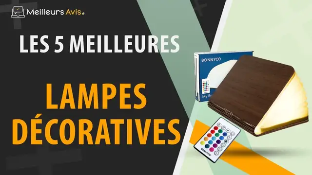 Video thumbnail for ⭐️ MEILLEURE LAMPE DE DECORATIVE - Comparatif 2023