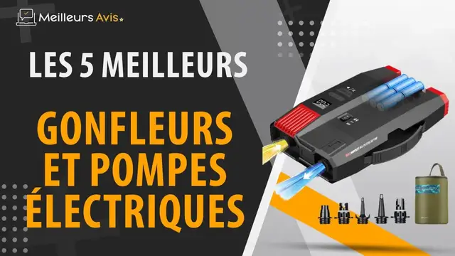 Video thumbnail for ⭐️ MEILLEUR GONFLEUR ET POMPE ELECTRIQUE - Comparatif 2023