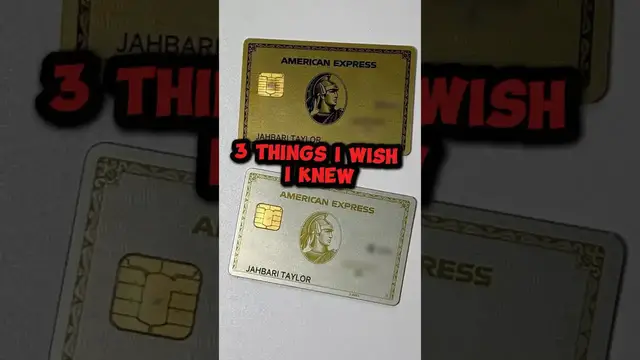 Video thumbnail for American Express Gold Card: 3 Facts You Should Know