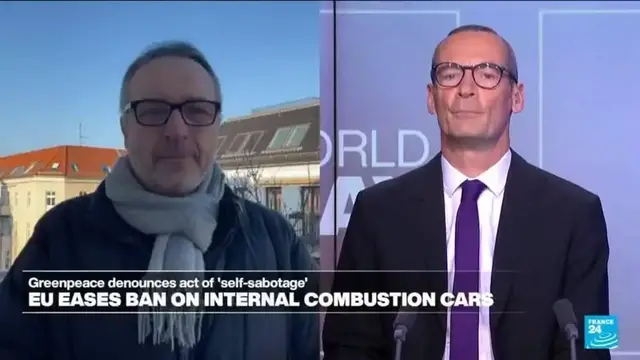 Video thumbnail for EU eases ban on internal combustion cars