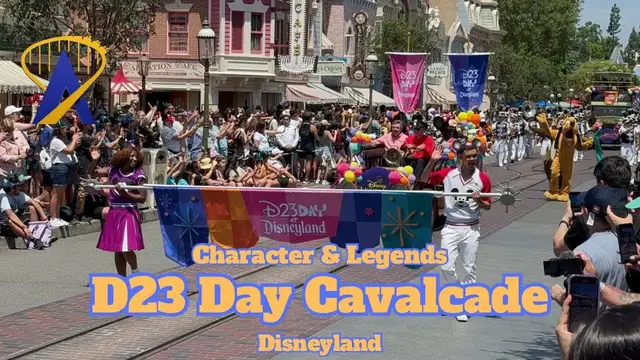 'Video thumbnail for D23 Day Cavalcade at Disneyland'