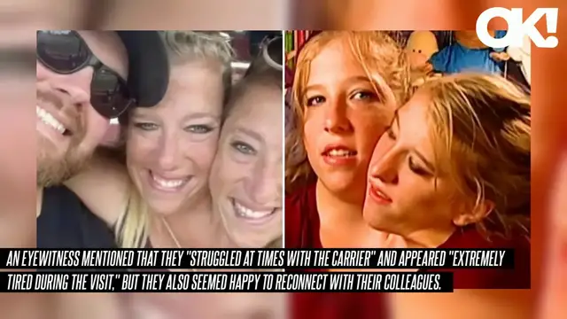 'Video thumbnail for Conjoined Twins Abby and Brittany Hensel Break Cover as They're Seen Carrying a Baby in New Photos'