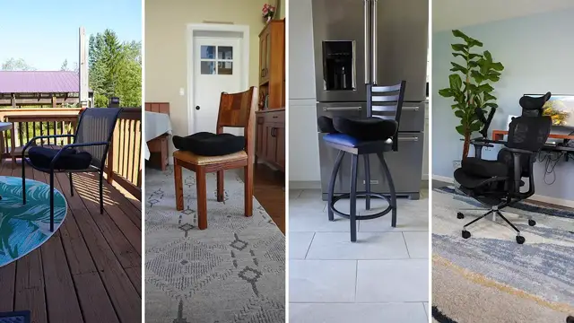 Video thumbnail for 5 Stars United Ergonomic Seat Cushion | Sitting Test and Overview