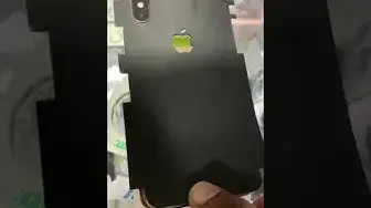 Video thumbnail for iPhone x black matt sticker #iphonex #iPhone #ahorts