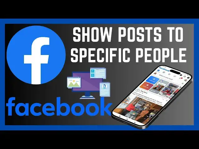 'Video thumbnail for How To Only Show Your Facebook Post To Specific People'