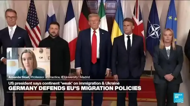 Video thumbnail for 'Transatlantic alliance not completely over: US, Europe bound by history, culture, trade, military'