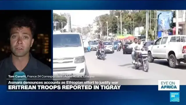 Video thumbnail for Eritrean troops reportedly enter Ethiopia’s Tigray region