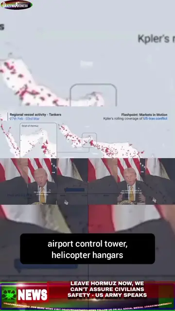 Video thumbnail for Leave Hormuz Now, We Can’t Assure Civilians Safety – US Army Speaks