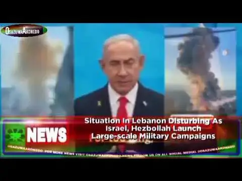 Video thumbnail for Situation In Lebanon Disturbing As Israel, Hezbollah Launch Large-scale Military Campaigns