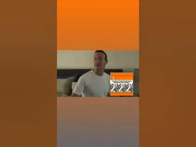 Video thumbnail for Facebook Founder Zuckerberg Undergoes Knee Surgery ~ OsazuwaAkonedo