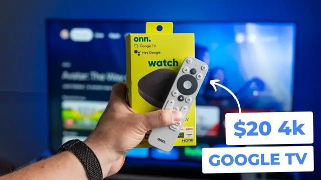 Video thumbnail for Better Than Chromecast? 4K Google TV Streaming Box for $20