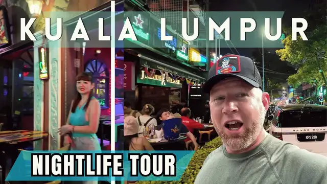'Video thumbnail for Kuala Lumpur Nightlife: Jalan Alor Food Street and Changkat 2024'