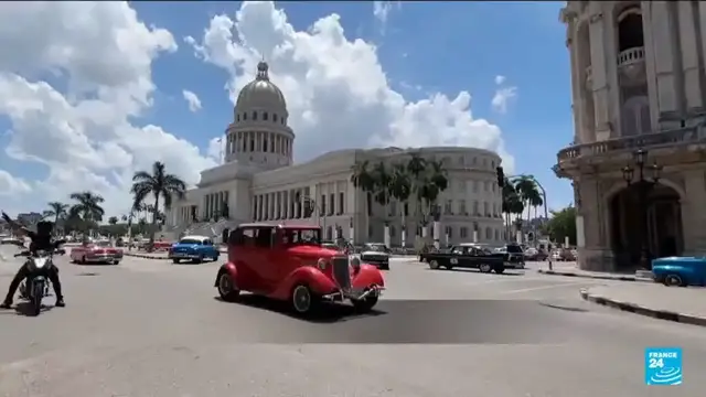 'Video thumbnail for Cuba: Vintage cars reborn in Havana'