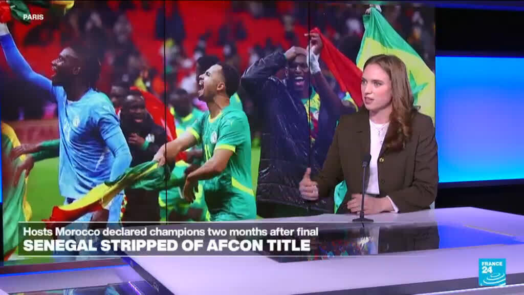 Video thumbnail for Senegal sensationally stripped of AFCON title, Morocco declared champions