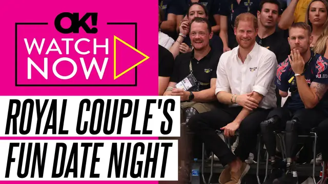 'Video thumbnail for Prince Harry and Meghan Markle's Playful and 'Fun' World Series Date Night Decoded by Lip Reader'