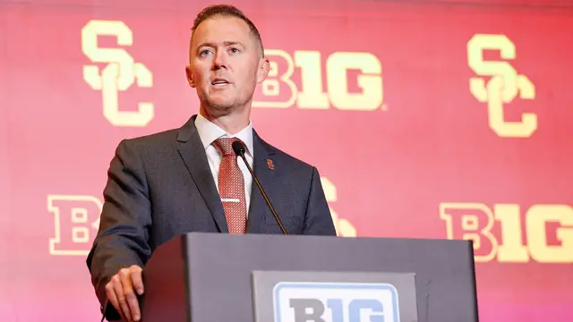Video thumbnail for Lincoln Riley Critiqued as Worst USC Hire in History