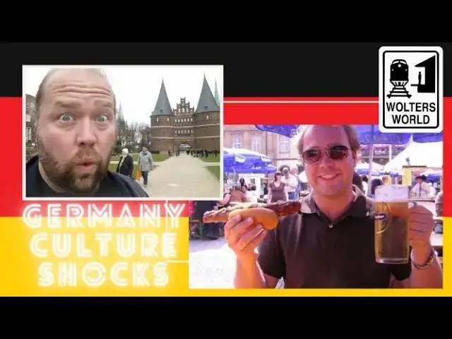 Video thumbnail for German Travel Quickie: 10 Fun Cultural Shocks Tourists Have in Germany