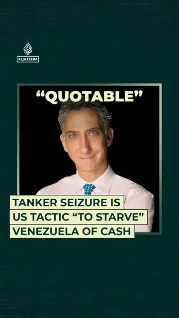 Video thumbnail for Tanker seizure is US tactic "to starve" Venezuela of cash