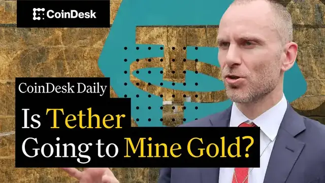 'Video thumbnail for Tether Held Talks to Invest in Gold Mining: Report'