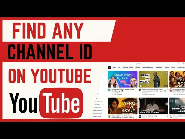 Video thumbnail for How To Find Channel ID Of Any YouTube Channel
