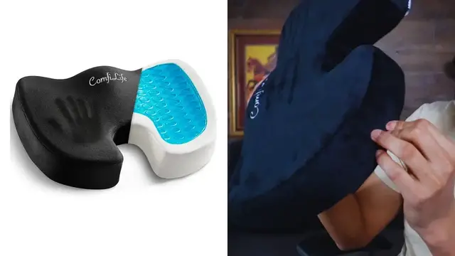 Video thumbnail for First Look At The ComfiLife Gel Enhanced Seat Cushion