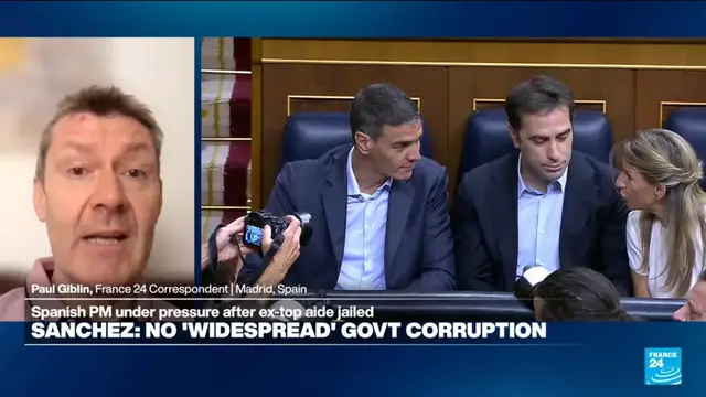 Video thumbnail for Spanish PM Sanchez denies 'widespread' corruption after ex-top aide jailed