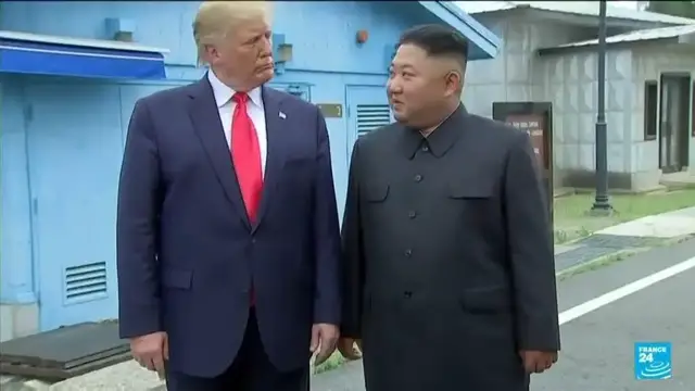 Video thumbnail for Trump says will meet North Korea's Kim later this year