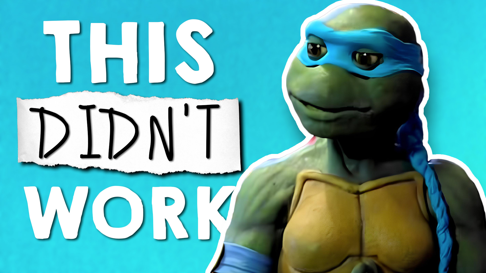 Video thumbnail for The VERY Weird TMNT Show Time Forgot