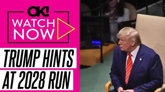'Video thumbnail for Donald Trump Refuses to Rule Out Running for President in 2028: 'I Would Love to Do It''