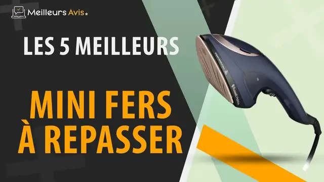 Video thumbnail for ⭐️ MEILLEUR MINI FER À REPASSER - Comparatif 2024