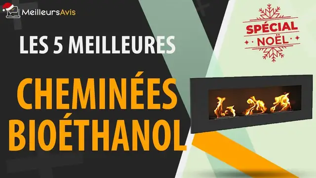 Video thumbnail for 🎁 MEILLEURE CHEMINÉE BIOÉTHANOL - NOËL 2022 (Comparatif & Guide d'achat)