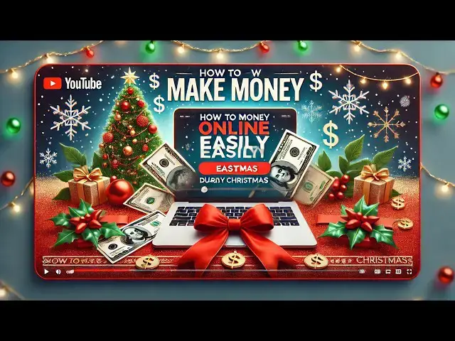 Video thumbnail for How to make money online during christmas