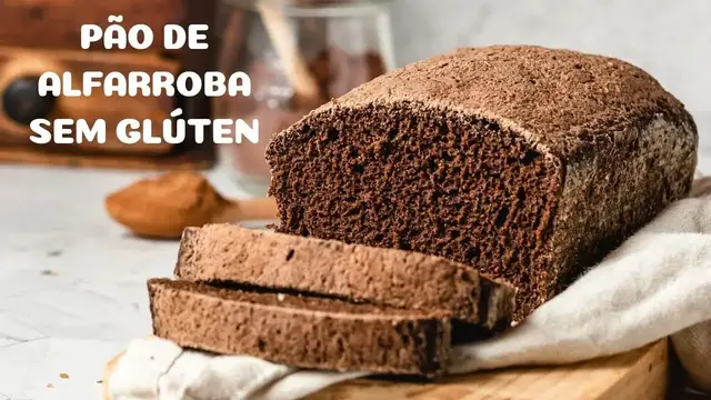 Video thumbnail for Faça este pão de alfarroba sem glúten
