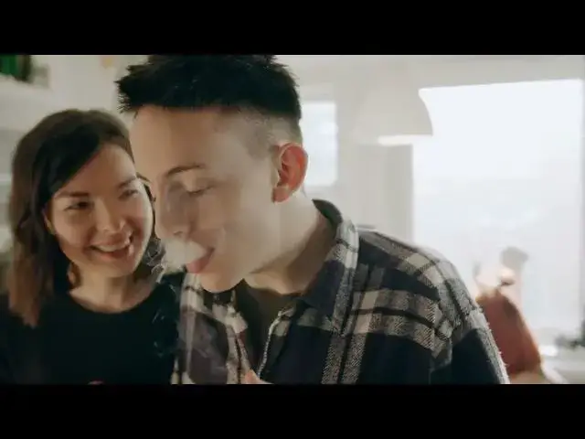 Video thumbnail for Man Smoking A Cigarette