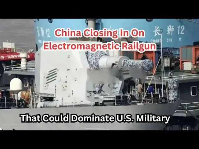 Video thumbnail for Shocking Failure! China's 'Unstable' Electromagnetic Railgun Bomb Misses Target