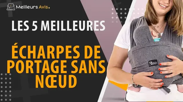 Video thumbnail for ⭐️ MEILLEURE ÉCHARPE DE PORTAGE SANS NOEUD - Avis & Guide d'achat (Comparatif 2023)