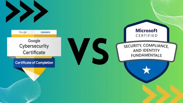Video thumbnail for Microsoft Cybersecurity Analyst  VS Google Cybersecurity professional certificate.☑️☑️