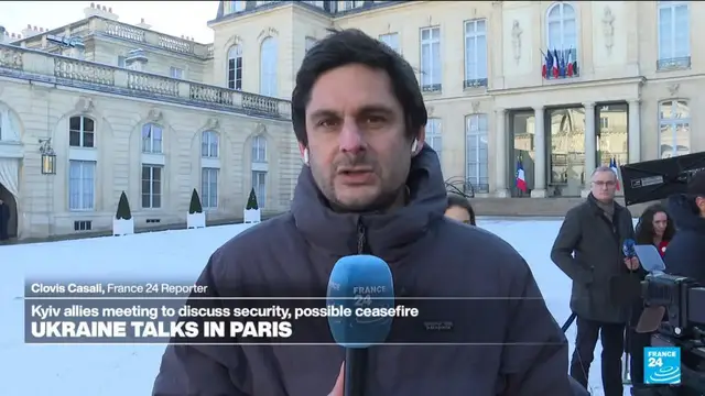 Video thumbnail for European leaders push back on Trump's wish to take over Greenland ahead of Ukraine talks