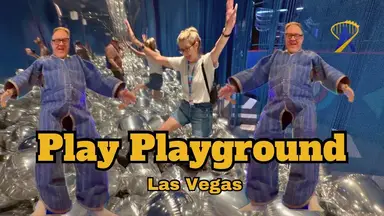 'Video thumbnail for Playing at Play Playground in Las Vegas'