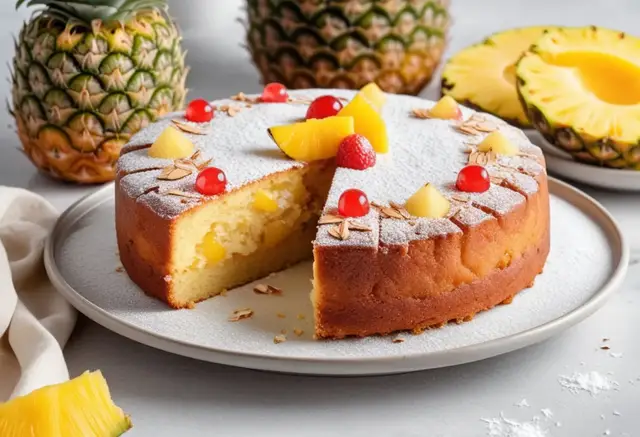 Video thumbnail for Tropical Pineapple Cake