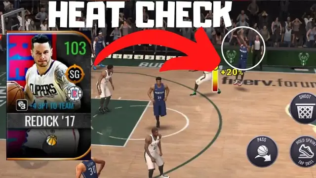 'Video thumbnail for knyt: jj redick heat check! nba live mobile 20 gameplay with the knicks'