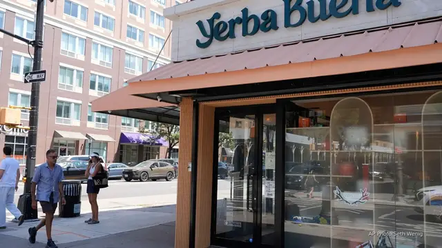 'Video thumbnail for New York pot shop-to-school distance mistake may force dozens to relocate'