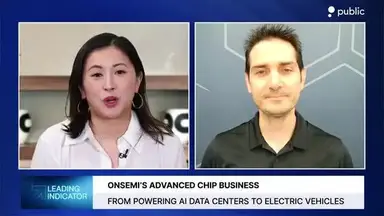 'Video thumbnail for Onsemi CEO on the future of supercharging AI and EVs'