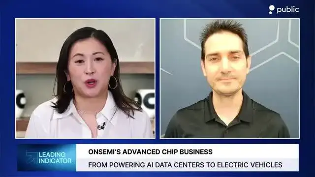 'Video thumbnail for Onsemi CEO on the future of supercharging AI and EVs'