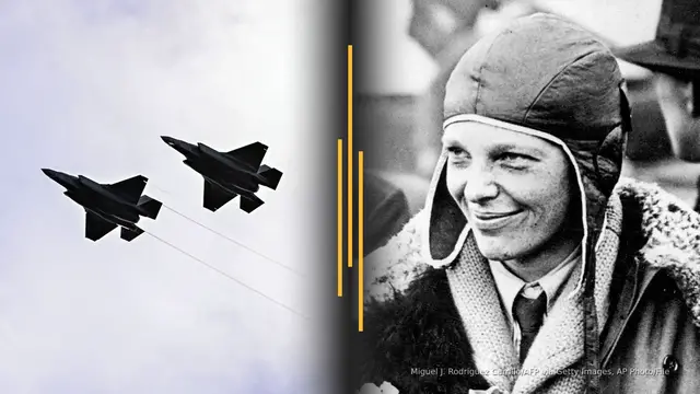 'Video thumbnail for Trump wages war on cartels; Amelia Earhart's long-lost plane possibly found'